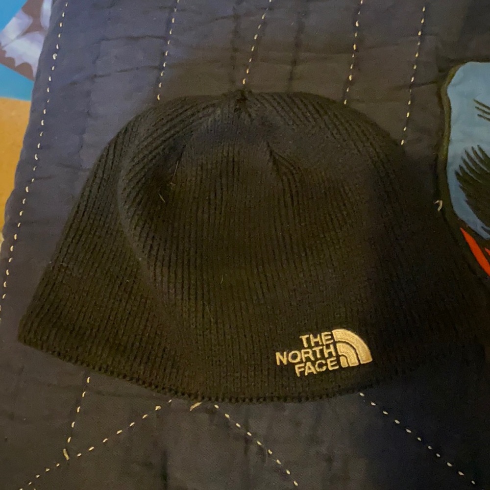 North face hat.
